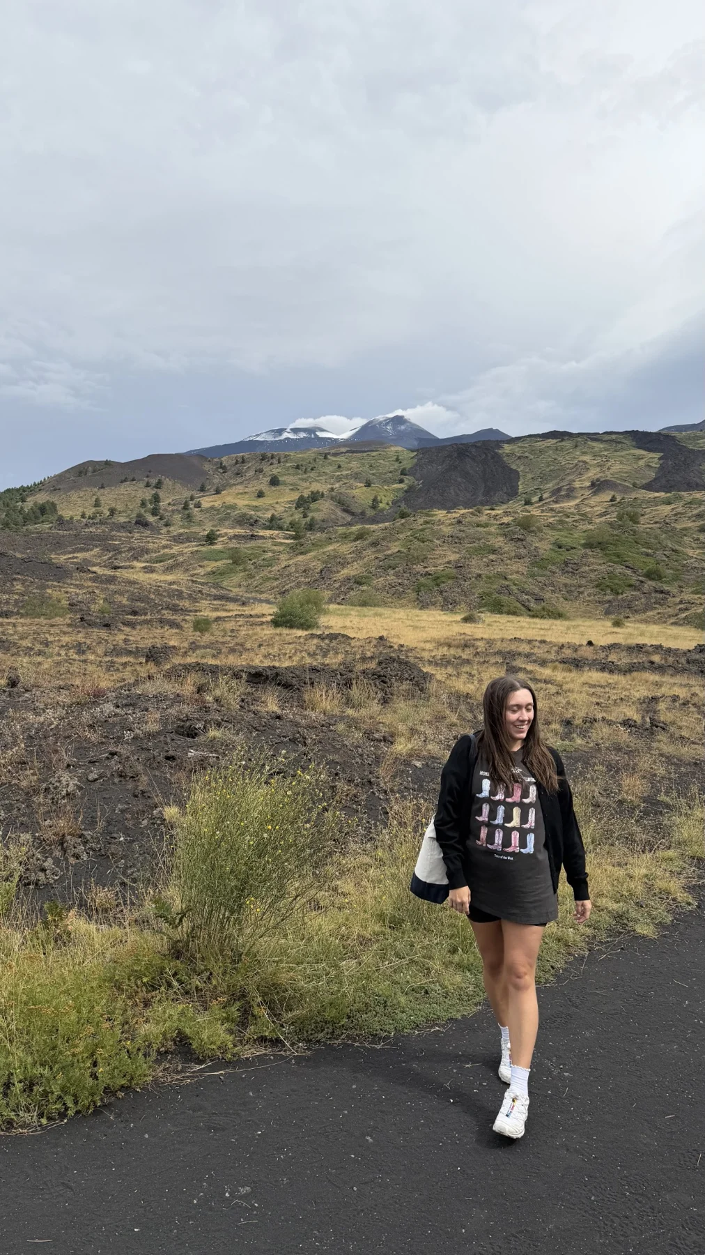 El paisaje del Etna: otra parte de Sicilia.