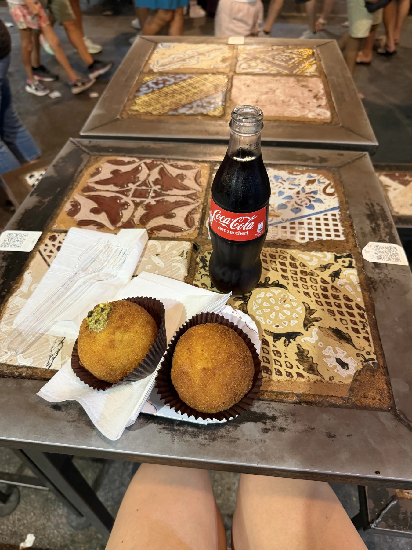 Arancini para comer al paso.