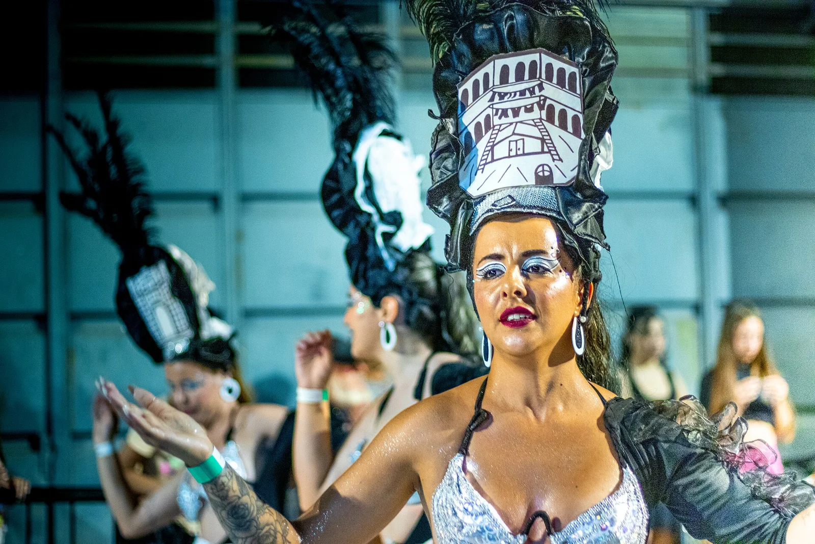 Desfile de Llamadas en Montevideo. Fotografía de archivo.